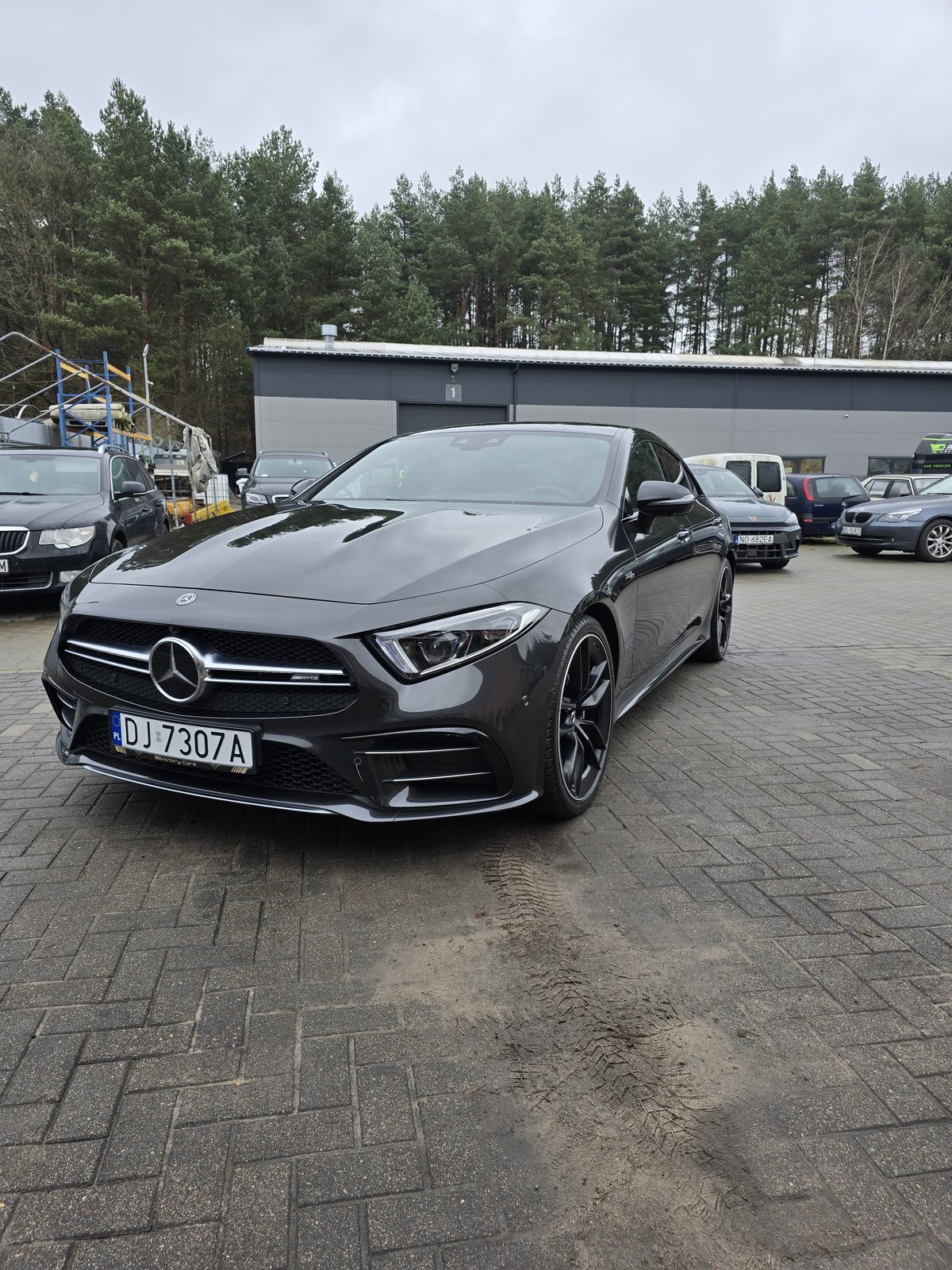 Mercedes AMG CLS — gotowy po przygotowaniu pod sprzedaż