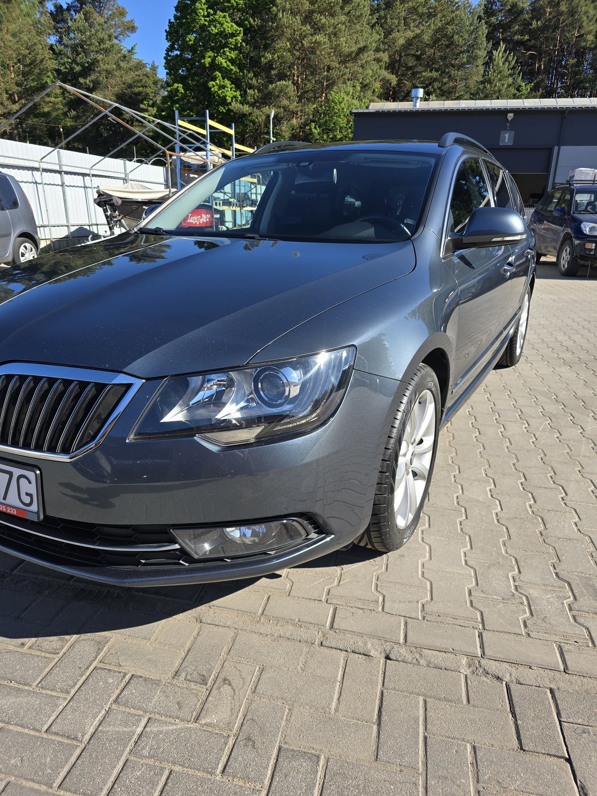 Škoda Superb — po detailingu zewnętrznym